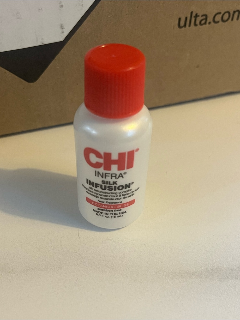 CHI Infra Silk Infusion Sample Size 0.5 oz Brand New